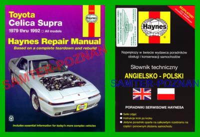 Toyota Celica Supra (1979-1992) instrukcja Haynes