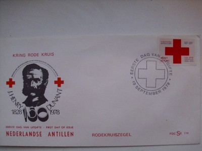 Antyle holenderskie 1978 rok Czerwony Krzyż/Dunant