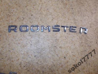 emblemat napis klapy Skoda Roomster Lift 2013r