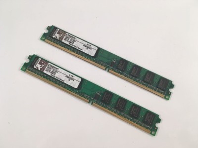W290]DDR2 2GB (2x1GB)  KINGSTON KVR667D2N5/1G SLIM