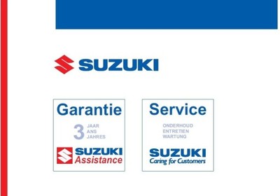 Suzuki Oryginalna Holenderska Książka Serwisowa