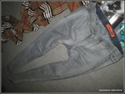 OBIECT____jeans legginsy push up spodnie rurki__36