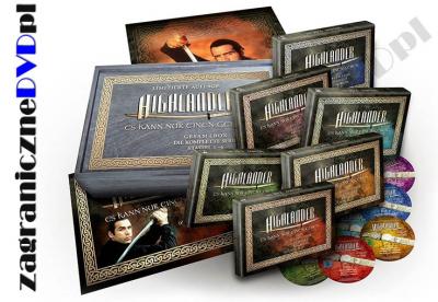 Highlander [45 DVD] Nieśmiertelny: Sezony 1-6