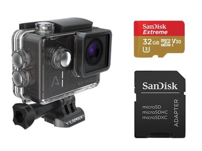 Kamera sportowa LAMAX X10 Taurus, WIFI, 4K, + 32GB