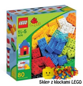 LEGO Duplo 6176 Podstawowe klocki D sklep WARSZAWA - 6057111033 - oficjalne  archiwum Allegro