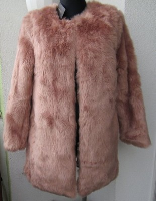 NOWE płaszcz futerko różowe NEW YORKER r.36 OKAZJA - 6538044201 - oficjalne  archiwum Allegro