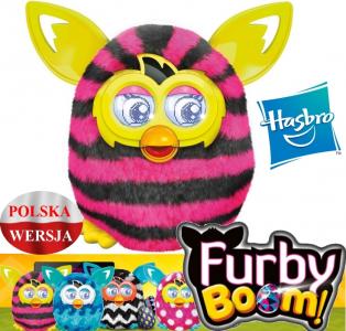 Furby Boom Sweet Paski Hasbro A4337 Polski W24h 4610814842 Oficjalne Archiwum Allegro
