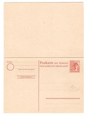 Niemcy Postkarte Antwort /1+1/.1949 r czysta