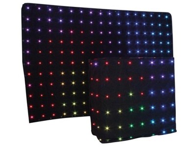 Kurtyna LED 2x3m kurtyna na panel 1,22x2m  RGB DMX