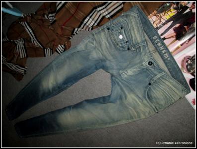 DENHAM rurki skinny spodnie brand jeans 27 36
