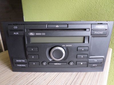 Radio oryginalne Ford 6000 mondeo MK3 z Kodem - 6355882122 - oficjalne  archiwum Allegro