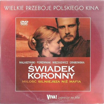 Świadek koronny / Grabowska Małaszyński DVD