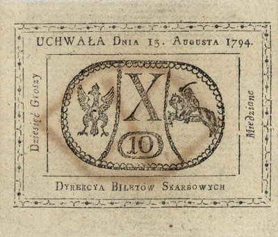 10 groszy -1794 rok -PIERWSZA RZECZPOSPOLITA  -P16