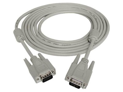 Kabel komputerowy SVGA wtyk-wtyk 3m.