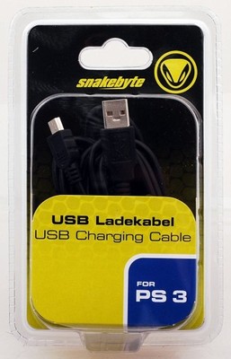 SNAKEBYTE Kabel USB Ładujący do PlayStation 3