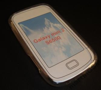 GEL S-CASE SAMSUNG S6500 GALAXY MINI 2 + FOLIA