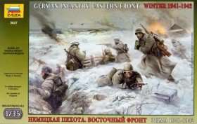 Zvezda 3627 German Infantry Winter 1941/42 (1:35)