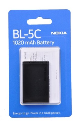 Oryginalna bateria BL-5C Nokia 6085 6086 6230 6230