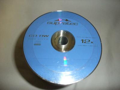 PŁYTY CD-RW SUPRATEC 700MB 10szt sprawdzone