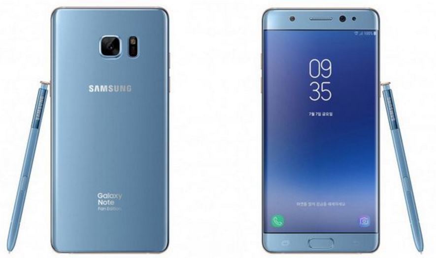SAMSUNG N935 Galaxy Note 7 Fan Edition 64/4GB Blue - 7064718281 - oficjalne  archiwum Allegro