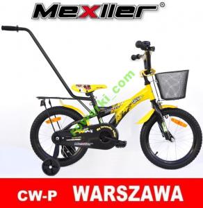 Rower 16 cali MEXLLER BMX Yellow + dodatki