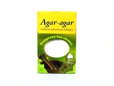 Agar - agar roślinna substancja żelująca 30g Dary