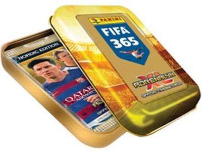PANINI FIFA 365 ADRENALYN KARTY + PUSZKA ORYGINAL
