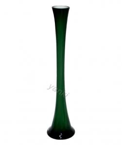 Wazon szklany 60cm RURA wysoki zielony POLSKI - 3169705718 - oficjalne  archiwum Allegro