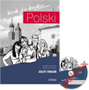 Polski krok po kroku (A2-B1) Zeszyt ćwiczeń 2 + CD