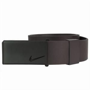 Nike sleek plaque belts black