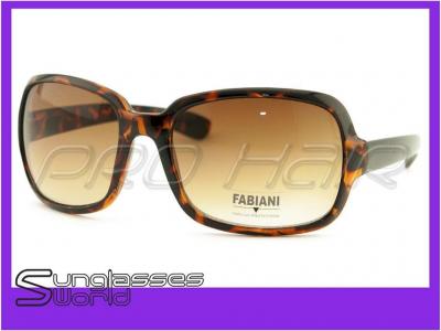 Cieniowane brązowe okulary słoneczne Fb 71583
