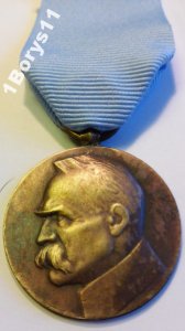 Medal X lecia Odzyskania Niepodległości tzw. oracz