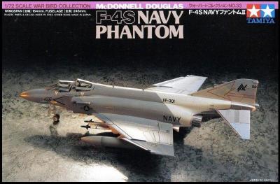 Tamiya 60733 McDonnell Douglas F-4S Navy-Phantom (