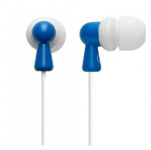 C222e blue słuchawki dokanałowe niebieskie
