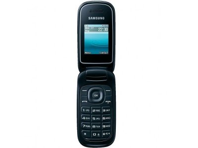 Klasyczny Telefon Samsung E1270 z klapką Granatowy - 6518037869 - oficjalne  archiwum Allegro