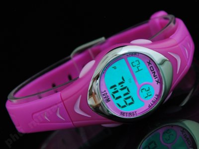 Różowy Zegarek dla dziewczynki Xonix