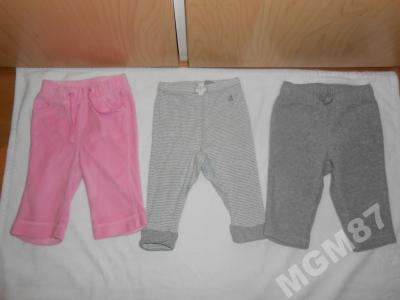 3x baby GAP spodnie spodenki 6-12 M + GRATIS bluza