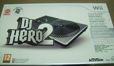 DJ HERO 2 MIKSER ADAPTER NINTENDO WII DWIE GRY