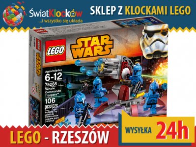 SKLEP - LEGO STAR WARS 75088 Komandosi Senatu