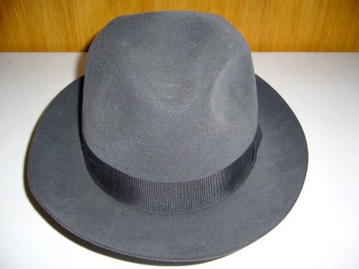 Elegancki kapelusz męski, Skoczów, rozmiar 61