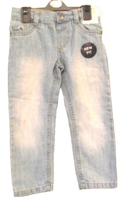SPODNIE jeans DENIM CO, new fit, rozm 98/104