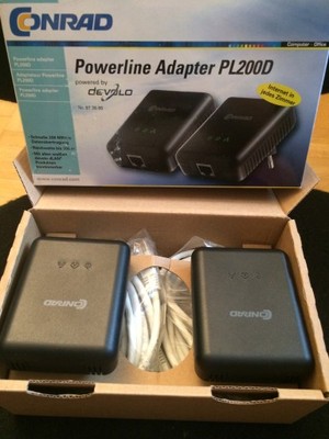 Adapter Powerline Conrad PL200D