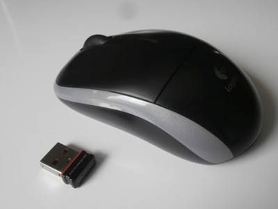 Logitech mysz myszka bezprzewodowa M195 - 6840294914 - oficjalne archiwum  Allegro