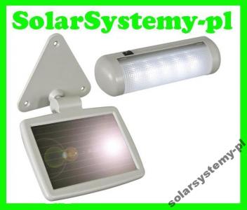 Lampa solarna  bateria słoneczna z włącznikiem