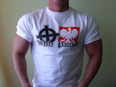 Koszulka Patrioci "White Patriots" r. S - 3880762088 - oficjalne archiwum  Allegro