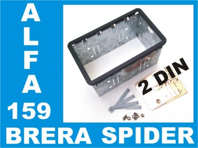 KIESZEŃ Ramka radia  Alfa 159 Spider 2DIN