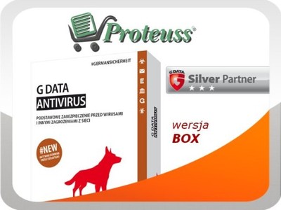 G Data AntiVirus 1PC / 1 rok BOX