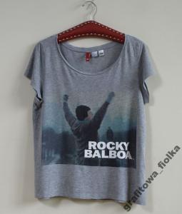 ROCKY BALBOA H&M bluzka t-shirt r. 42 XXL - 4896697107 - oficjalne archiwum  Allegro