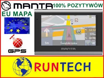 NAWIGACJA GPS MANTA GPS470 500MHz MAPA EUROPY ODBL