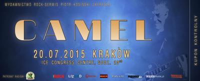 CAMEL - 20.07.2015 - Kraków, ICE - bilet kat. B